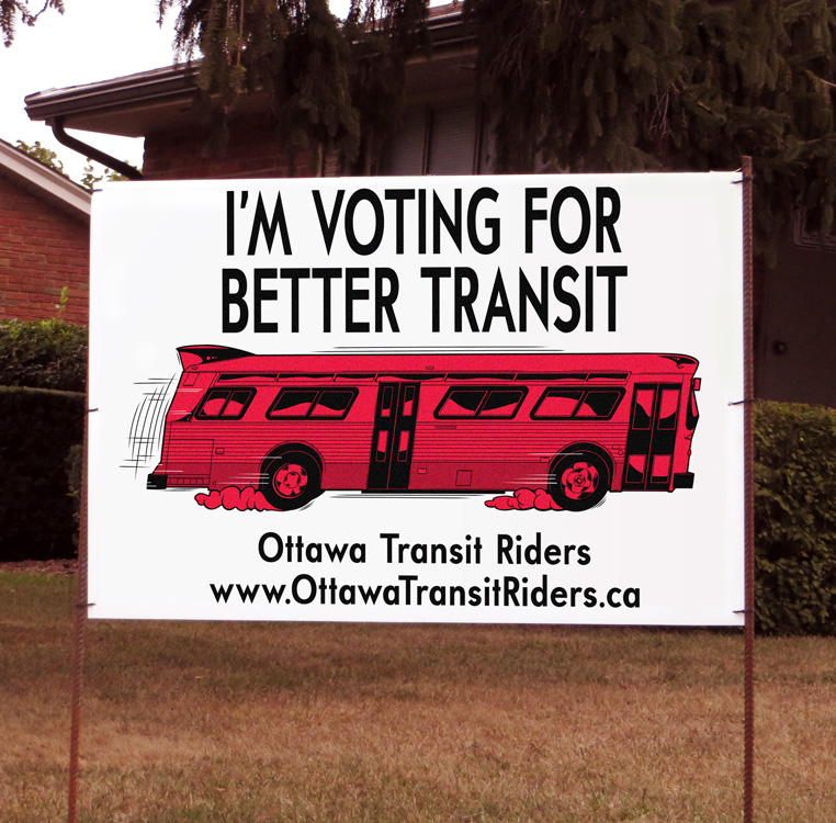 Mock-up of the English transit sign in the wild. Photo adapted from Ken Lund using a Creative Commons licence