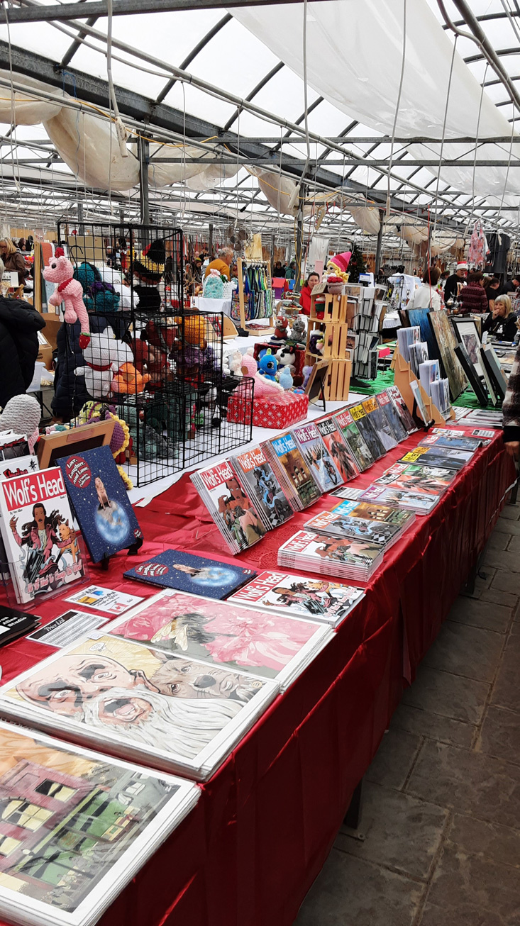 Ritchie Feed & Seed photo of the Von Allan Studio set-up at the 2025 Christmas Bazaar in Ottawa, Ontario, Canada on November 16 2025