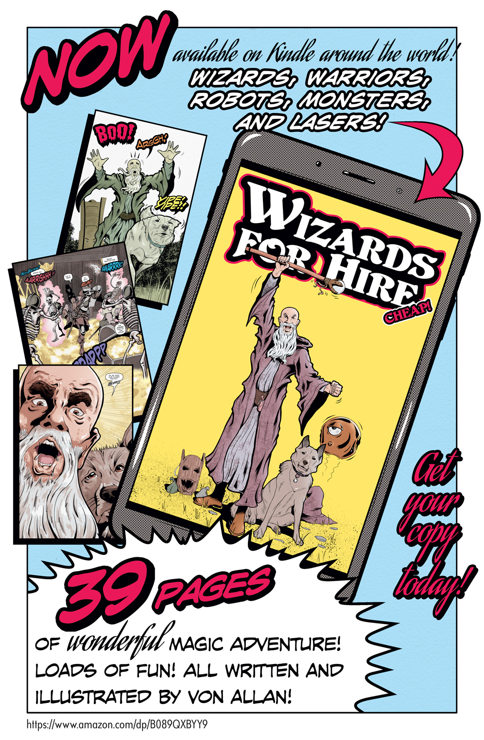 Teaser image for the Wizards for Hire - Cheap! by Von Allan