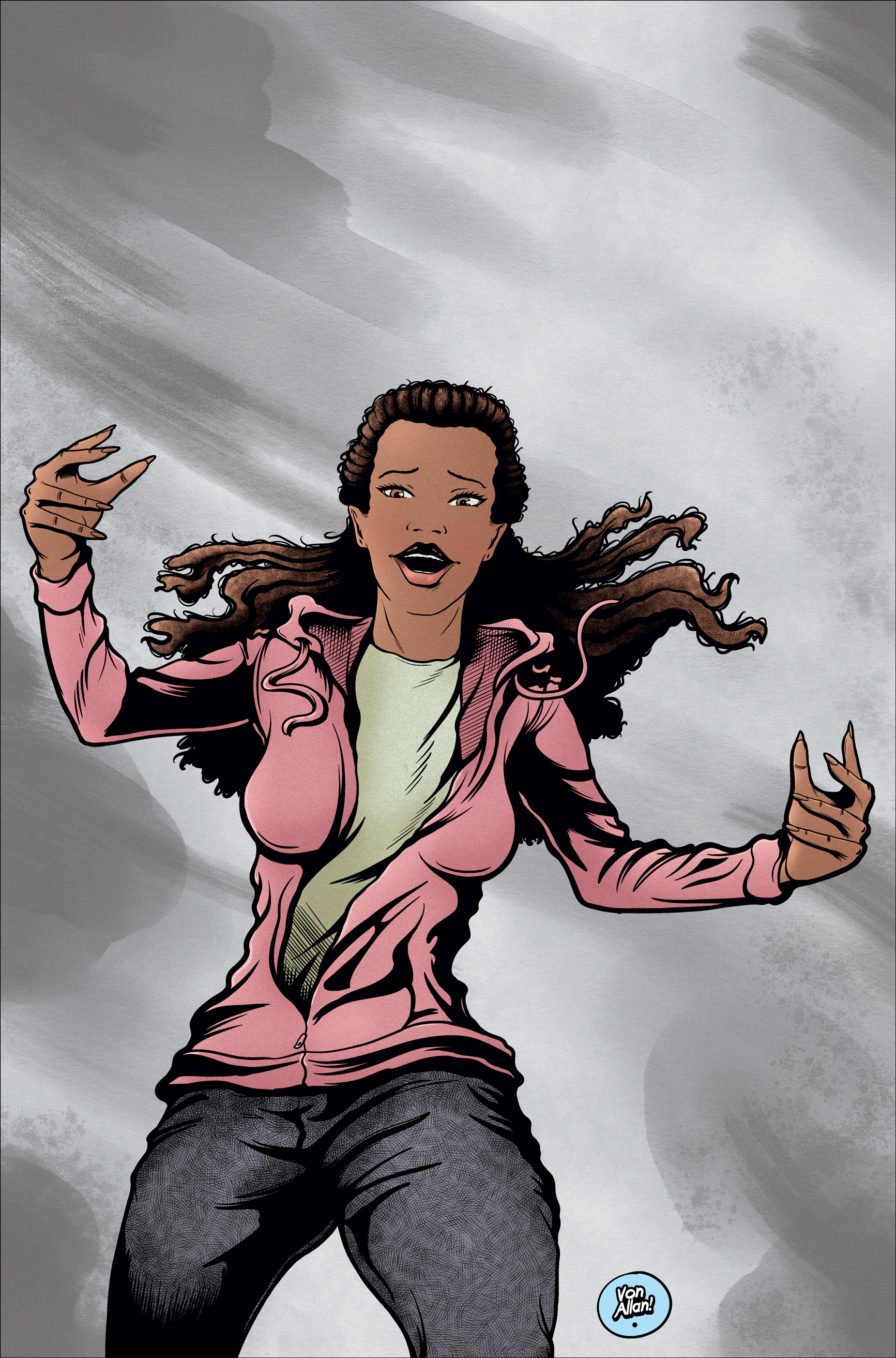 Lauren, Sanko, and Patty from WOLF'S HEAD by Von Allan