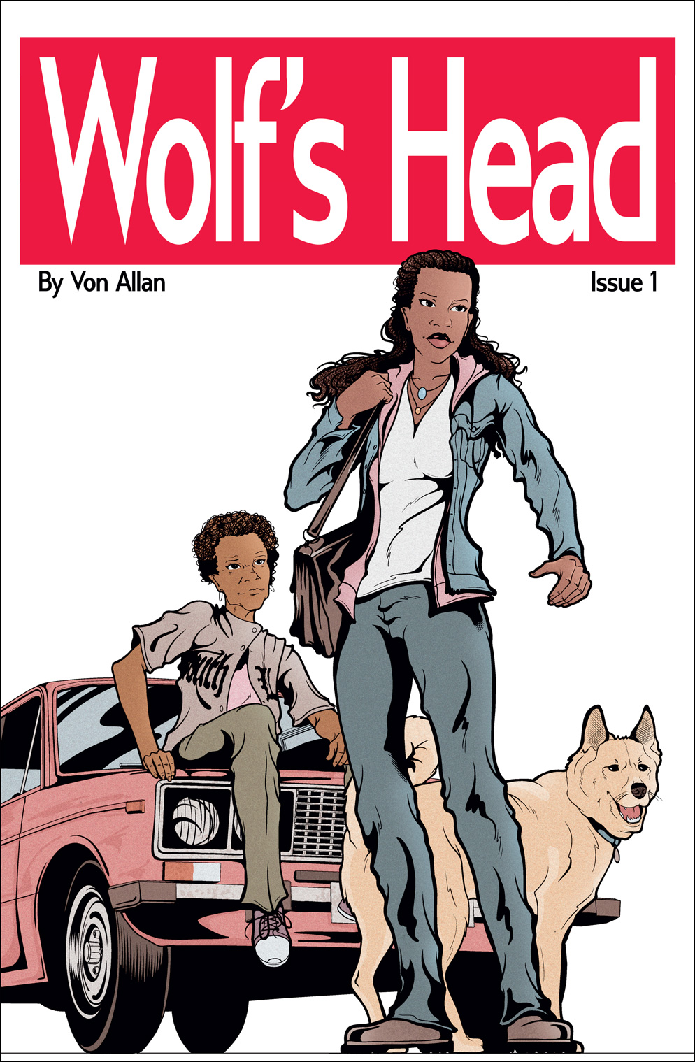 Wolf's Head Issue 1 cover by Von Allan