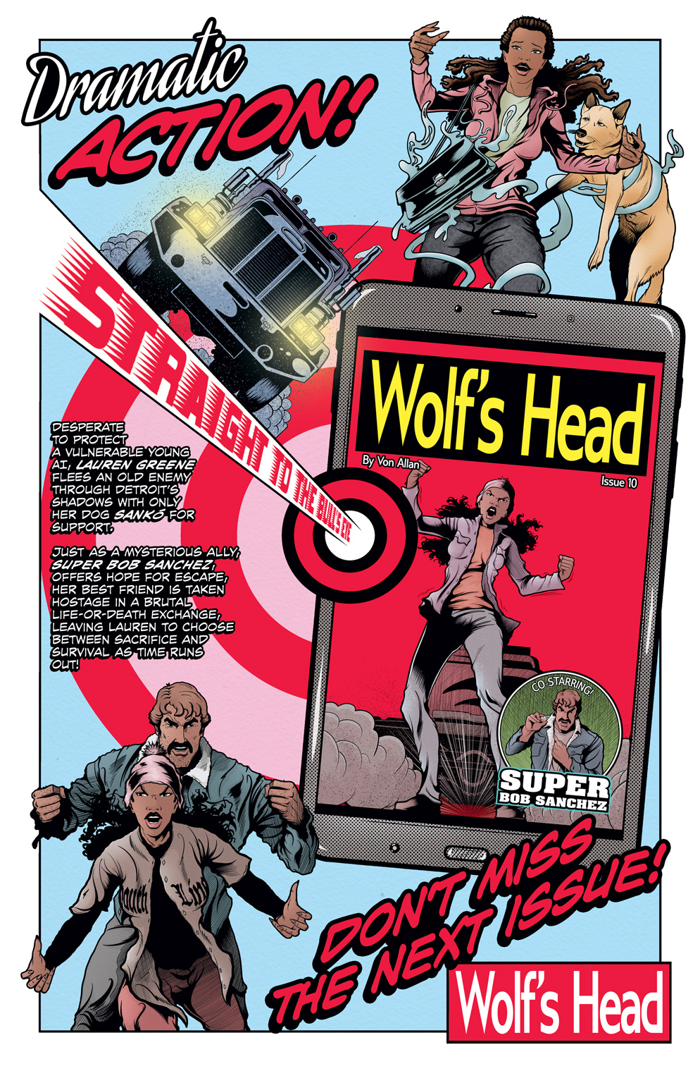 Teaser image for Wolf's Head issue 10 on the Internet Archive