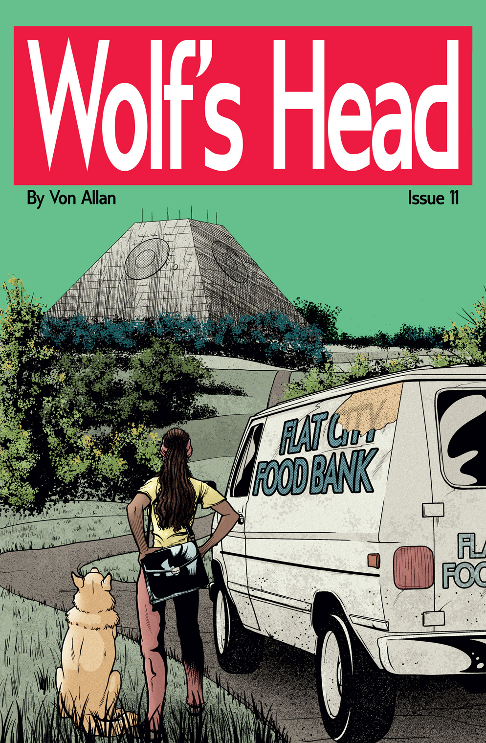 Wolf's Head Issue 11 cover by Von Allan