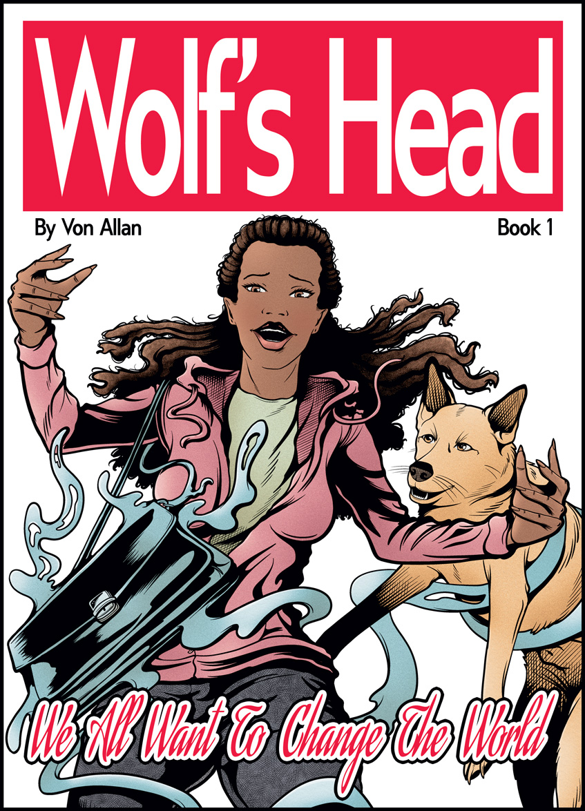 Wolf's Head Book 1 cover by Von Allan