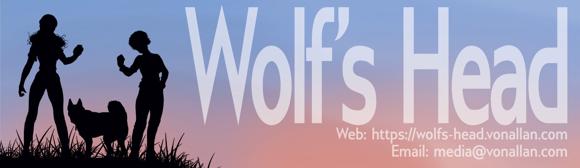 Von Allan's Wolf's Head Logomark