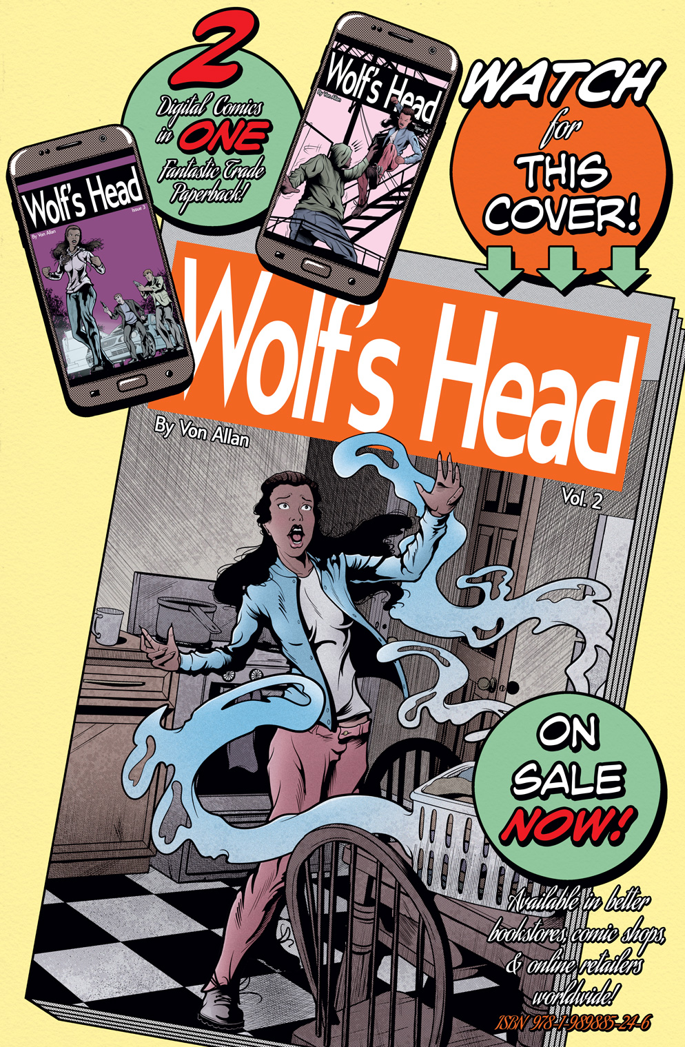 Teaser image for the Wolf's Head Volume 2 Trade Paperback Graphic Novel