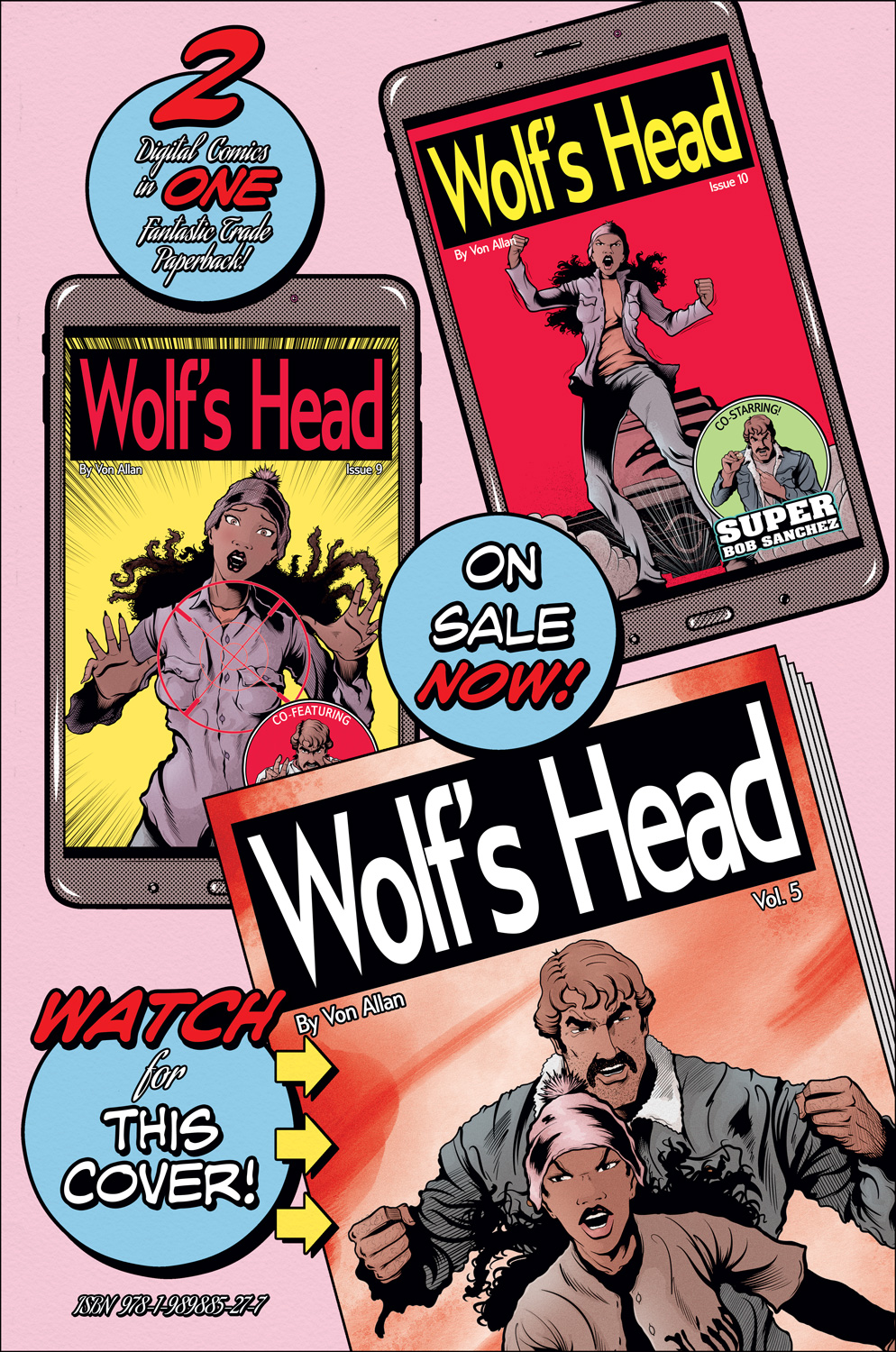 Teaser image for the Wolf's Head Volume 5 Trade Paperback Graphic Novel