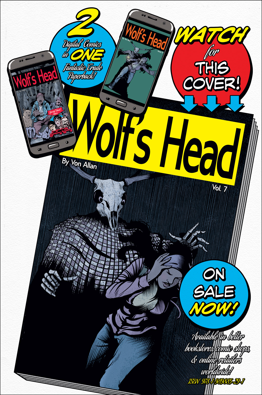 Teaser image for the Wolf's Head Volume 7 Trade Paperback Graphic Novel