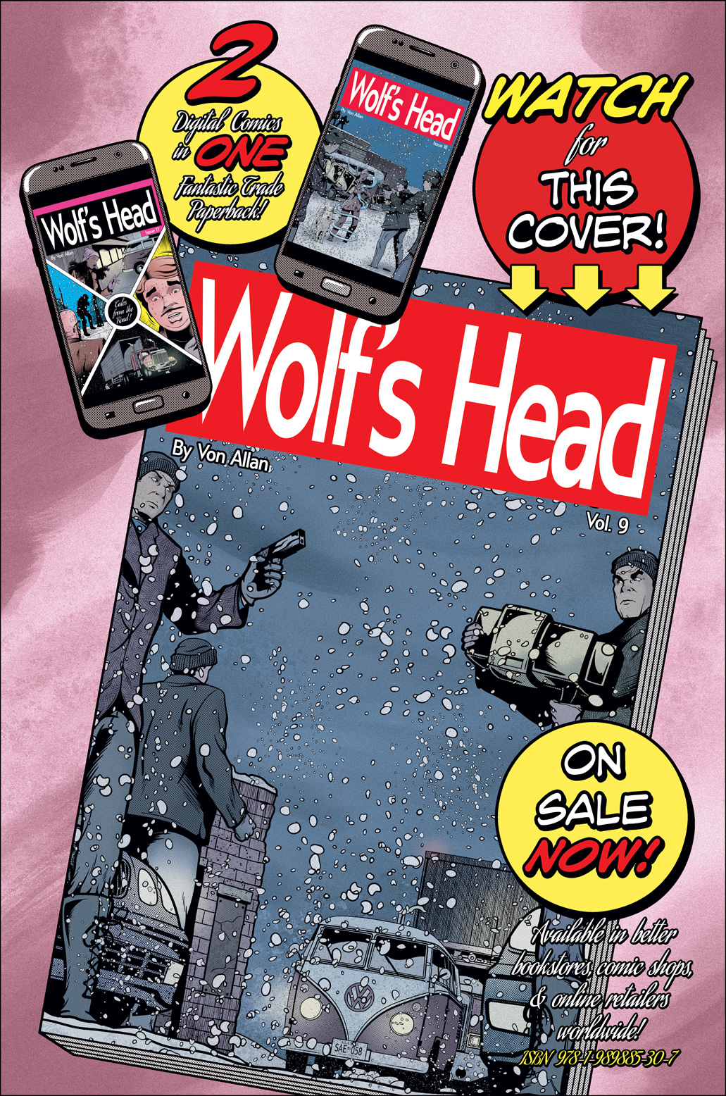 Teaser image for the Wolf's Head Volume 9 Trade Paperback Graphic Novel