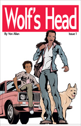 Wolf's Head Issue 1 cover by Von Allan