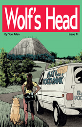 Wolf's Head Volume 11 cover by Von Allan