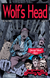 Wolf's Head Issue 14 cover by Von Allan