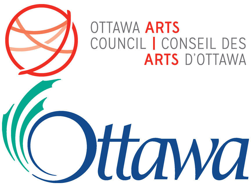 Council for the Arts in Ottawa logo and the City of Ottawa logo